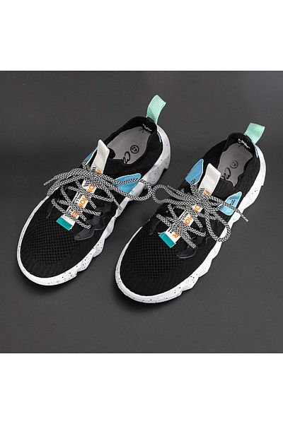 mei Men's Sports Shoes LGMB3 Black-White