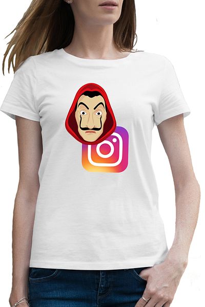 OEM Tricou femei Casa de Papel Instagram Creator Insta