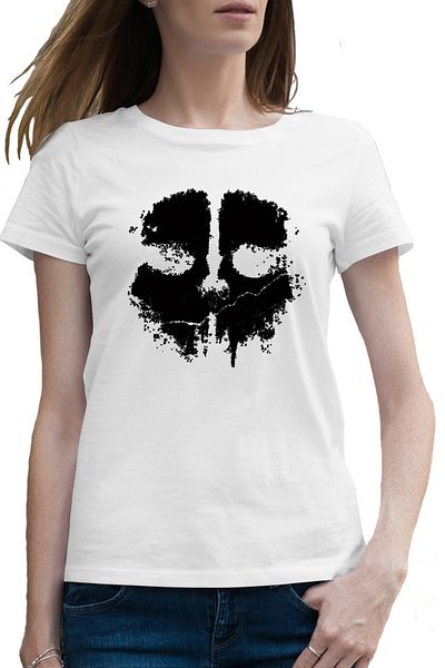 OEM Tricou femei Call of Duty Black Mask Ghosts Skull
