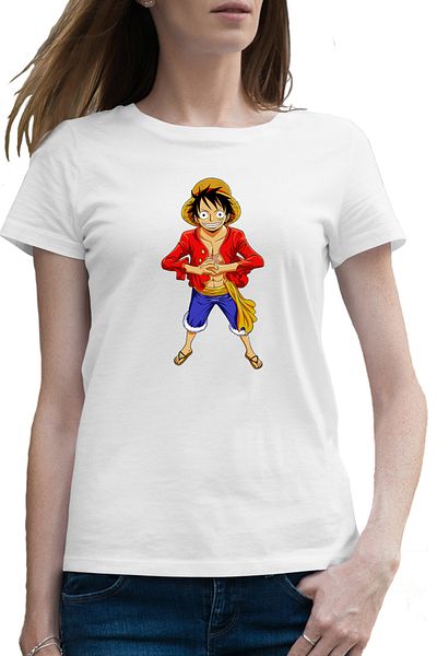 OEM Tricou femei One Piece Pirat Monkey D Luffy Salut