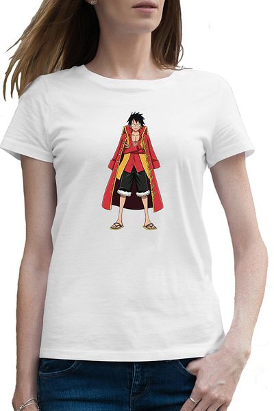 OEM Tricou femei One Piece Pirat Monkey D Luffy Admiral Marine