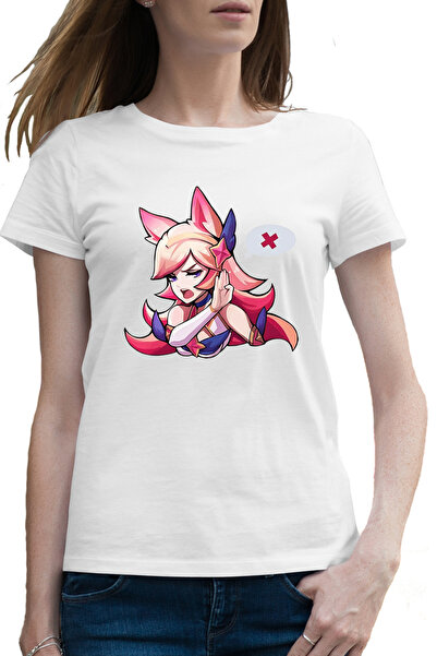 OEM Tricou femei League of Legends Ahri Instagram Creator