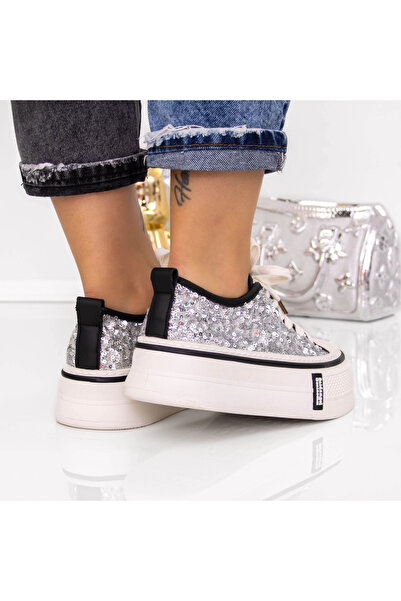 mei Tenisi Dama 666-8 Argintiu