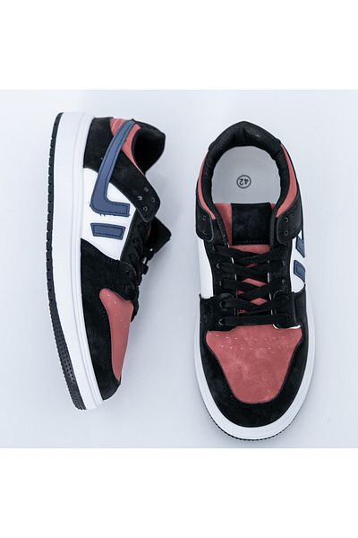 FASHION Men's Sports Shoes AJ03-1 Black-Brick