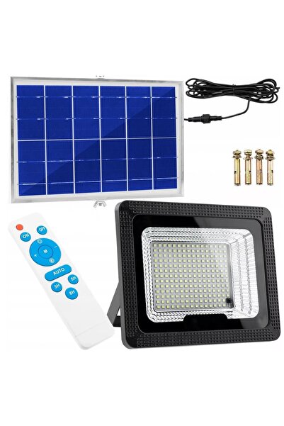 Azaris Lampă solară halogenă cu senzor de crepuscul 100W 303 LED 5Ah aluminiu