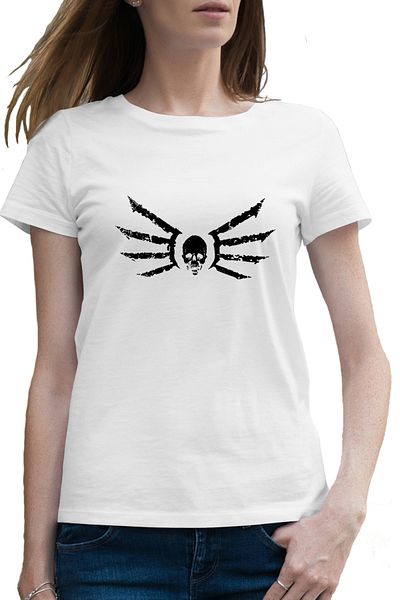 OEM Tricou femei Quake Monster Wars Rage Skull Wings