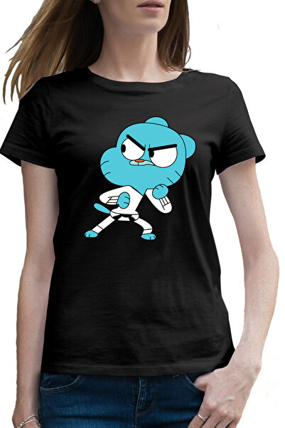 OEM Tricou femei Lumea lui Gumball Karate Bebe Arte Martiale