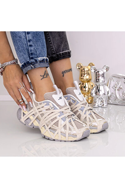 mei Αθλητικά παπούτσια Dama 5003 Μπεζ