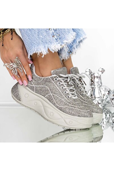 mei Αθλητικά παπούτσια Dama 3XJ121 Μπεζ