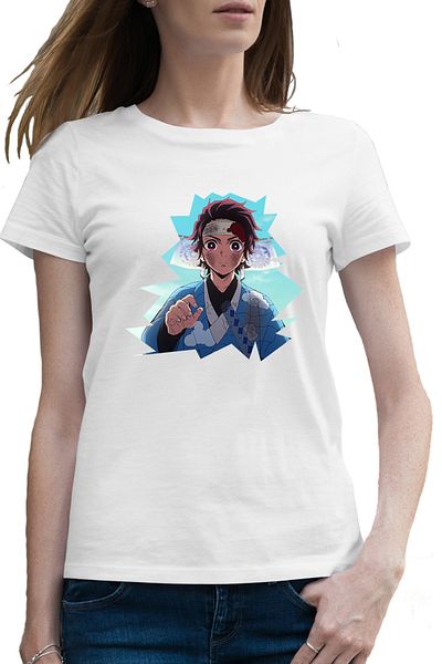 OEM Tricou femei Demon Slayer Tanjiro Kamado Fantasy Manga