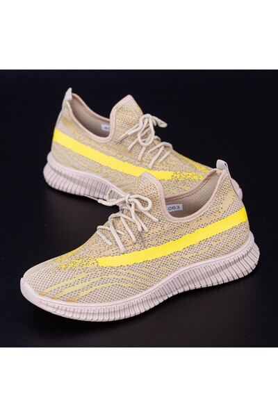 FASHION Ανδρικά Αθλητικά Παπούτσια 4063 Μπεζ