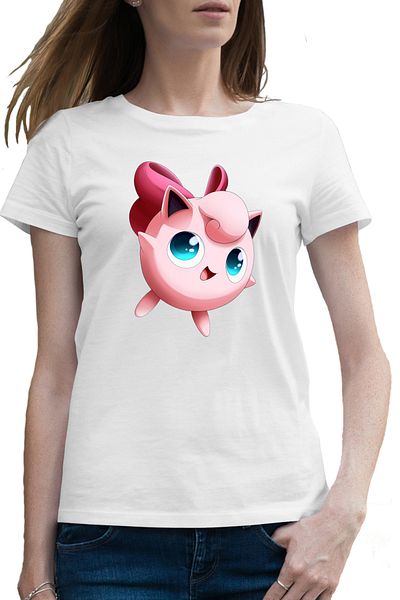 OEM Tricou femei Pokemon Jigglypuff Plus Cards Swords