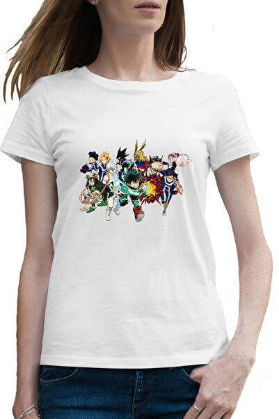 OEM Γυναικείο μπλουζάκι My Hero Academia Ομάδα Φυλής Manga Romana