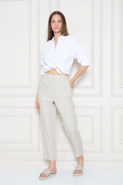 Whitefin Galatea Women's Linen Trousers