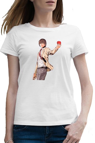 OEM Tricou femei Death Note Light Yagami Apple Mar Anime