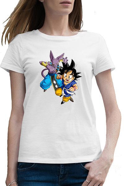 OEM Tricou femei Dragon Ball Beerus Goku Legends