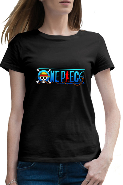 OEM Tricou femei One Piece Anime Manga Logo Serial