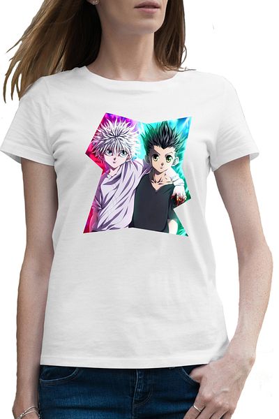 OEM Tricou femei Hunter x Hunter Gon Killua Friends