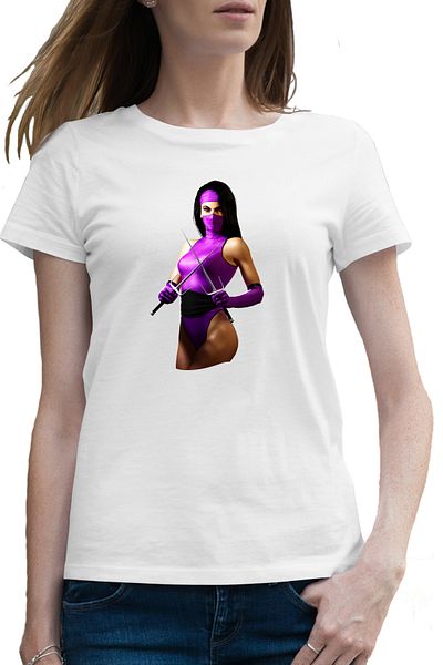 OEM Tricou femei Mortal Kombat Mina Kitana Ultimate Pumnal Battle