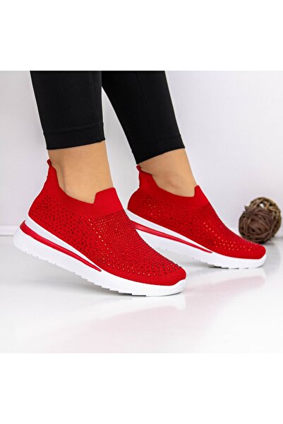 mei Pantofi Sport Dama 3YAN2 Rosu