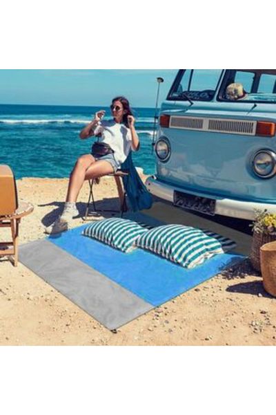 TWT Lightweight Portable Beach Blanket 200 x 210cm