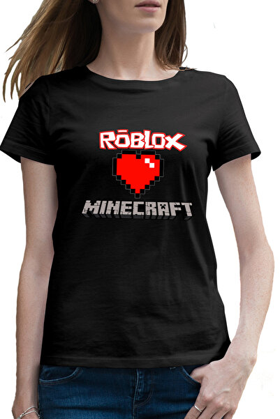 OEM Tricou femei Roblox Minecraft Love