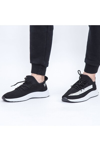 mei Pantofi Sport Barbati GB81 Black-White