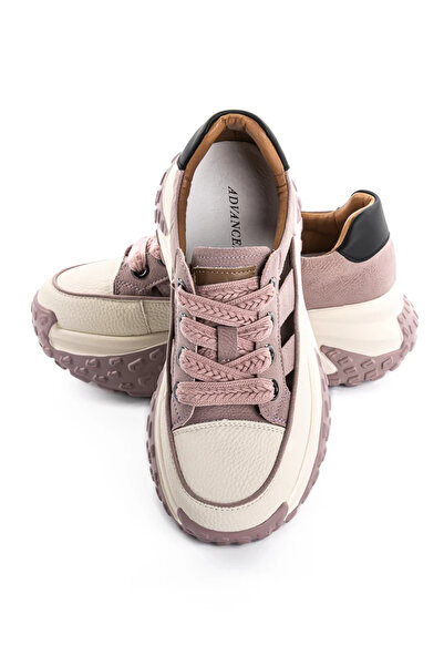 advancer Γυναικεία Αθλητικά Παπούτσια με Πλατφόρμα 9071-1 Μωβ