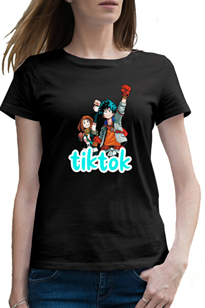 OEM Tricou femei My Hero Academia Tiktok Tik Tok Anime