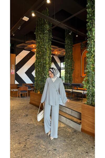 moda zeynaa AYROBİN KİMONO İKİLİ TAKIM