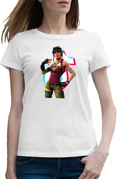 OEM Tricou femei Bullseye Fortnite Tiktok Batle Royale