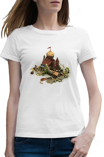 OEM Tricou femei Age of Empires Taberna Bar Perioada Medievala Han