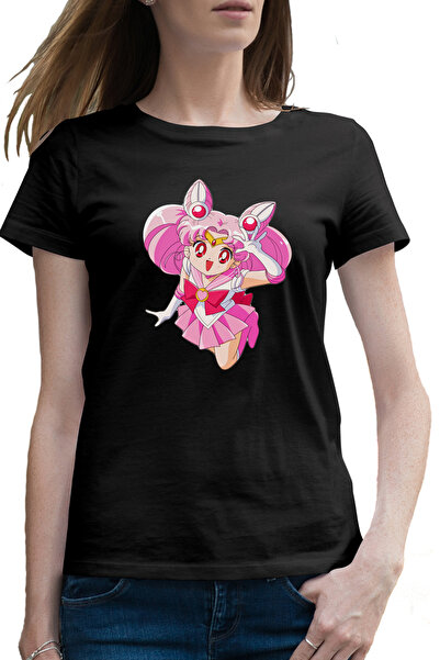 OEM Tricou femei Sailor Moon Chibiusa Pink Craciun