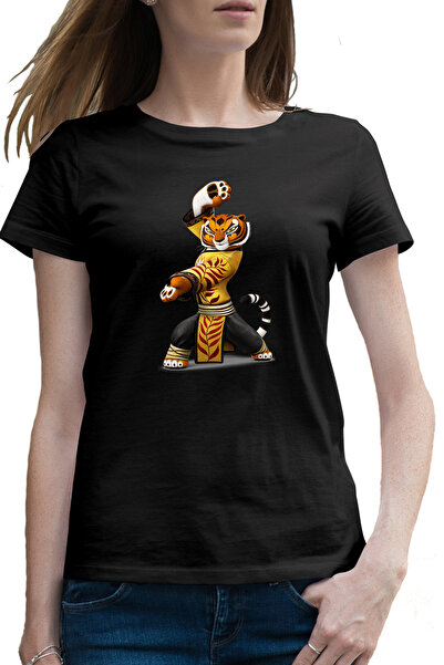 OEM Tricou femei Kung Fu Panda Tigroaica Karate Ninja