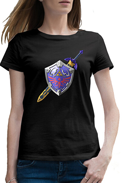 OEM Tricou femei Legend of Zelda Epic Shield Sky Breath