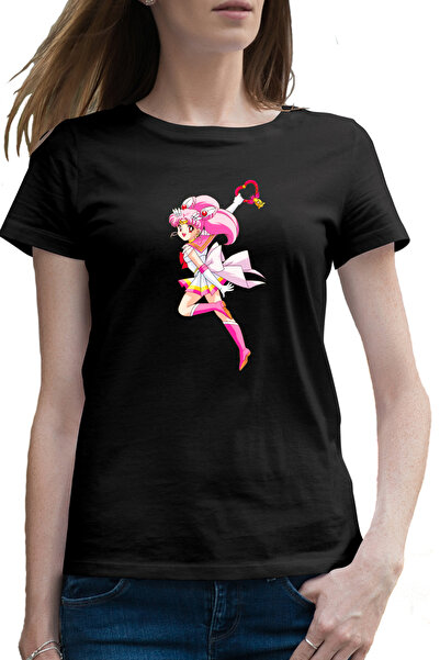 OEM Tricou femei Sailor Moon Pink Girl Chibiusa
