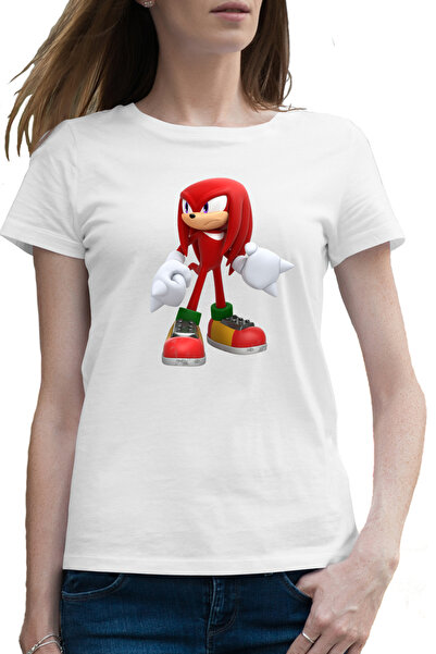 OEM Tricou femei Sonic Red Knuckles the Echidna Alergator