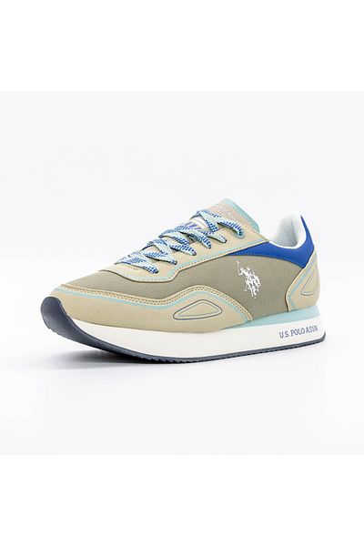 U.S. Polo Assn. Men's Sports Shoes NOBIL012M4NH1 Light Beige U.S. POLO ASSN