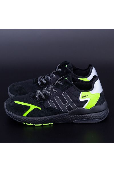 DCF68 Men's Sports Shoes D-1-5 Black-Green