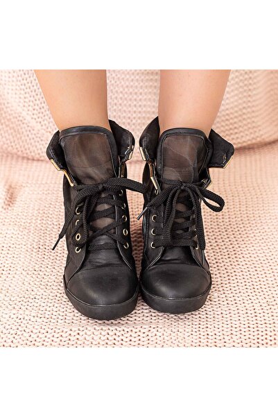 mei Pantofi Sport Dama cu Platforma ET2 Negru