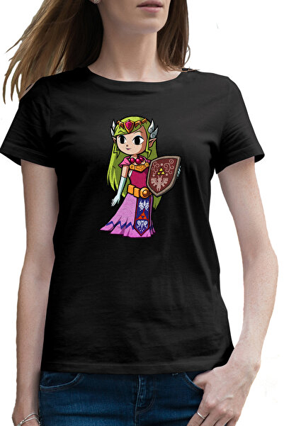 OEM Tricou femei Legend of Zelda Princess Queen Regina