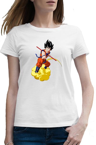 OEM Tricou femei Son Goku Minecraft Dragon Ball Z
