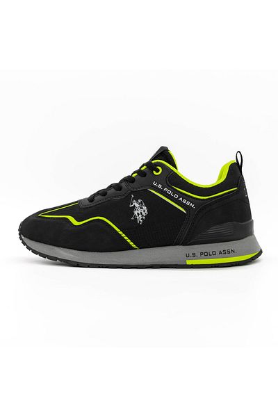 U.S. Polo Assn. Men's Sports Shoes TABRY002A Black-Yellow U.S.POLO ASSN