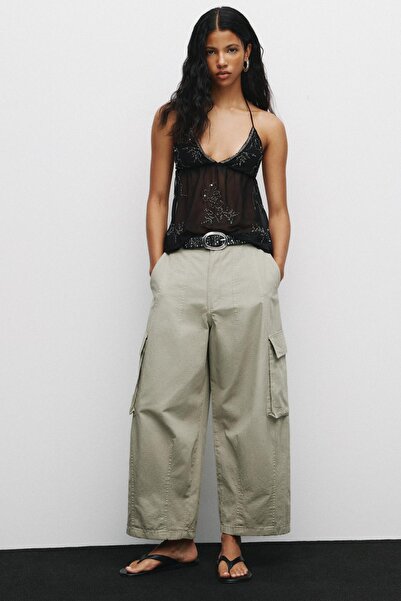 Pull & Bear Açık sırtlı askılı top