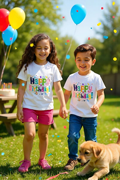 Windy Island Tricou unisex cu imprimeu pentru copii, 100% bumbac, pentru ziua...