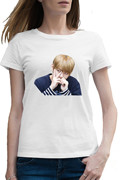 OEM Γυναικείο μπλουζάκι BTS V Κιμ Τε-χιούνγκ