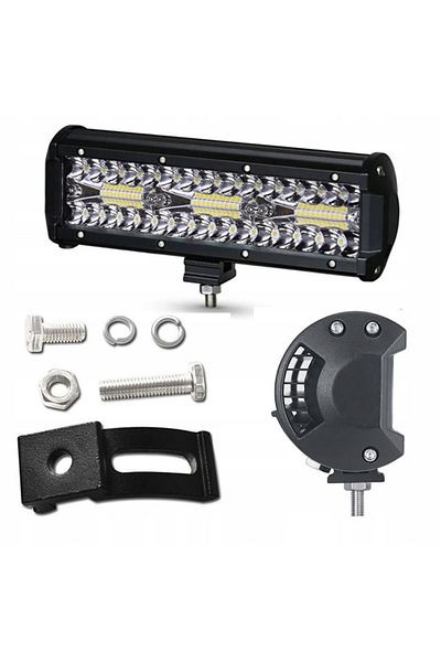 Azaris halogen roboczy LAMPA RELFLEKTOR 12V/24V DO CIĘŻARÓWKI TRAKTORA QUADA 180W