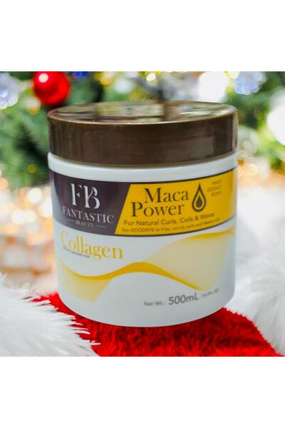 MACON كريم شعر إف بي ماكا باور ٥٠٠ مل | مُحدد تجعيدات الكولاجين والتحكم في تج...