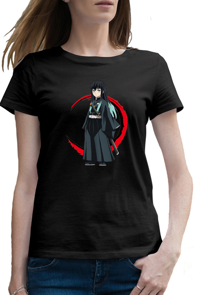 OEM Tricou femei Demon Slayer Muichiro Tokito Samurai