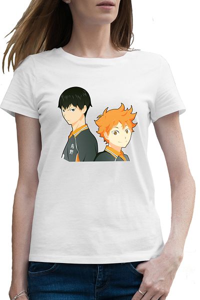 OEM Tricou femei Haikyuu Volei Hinata Kageyama Haruichi Furudate